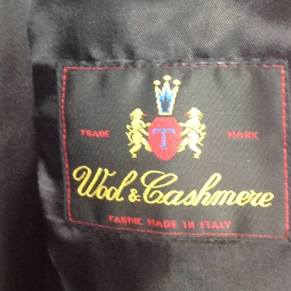 Wool and Cashmere Napoleon Trench Coat - Picture 8 of 8